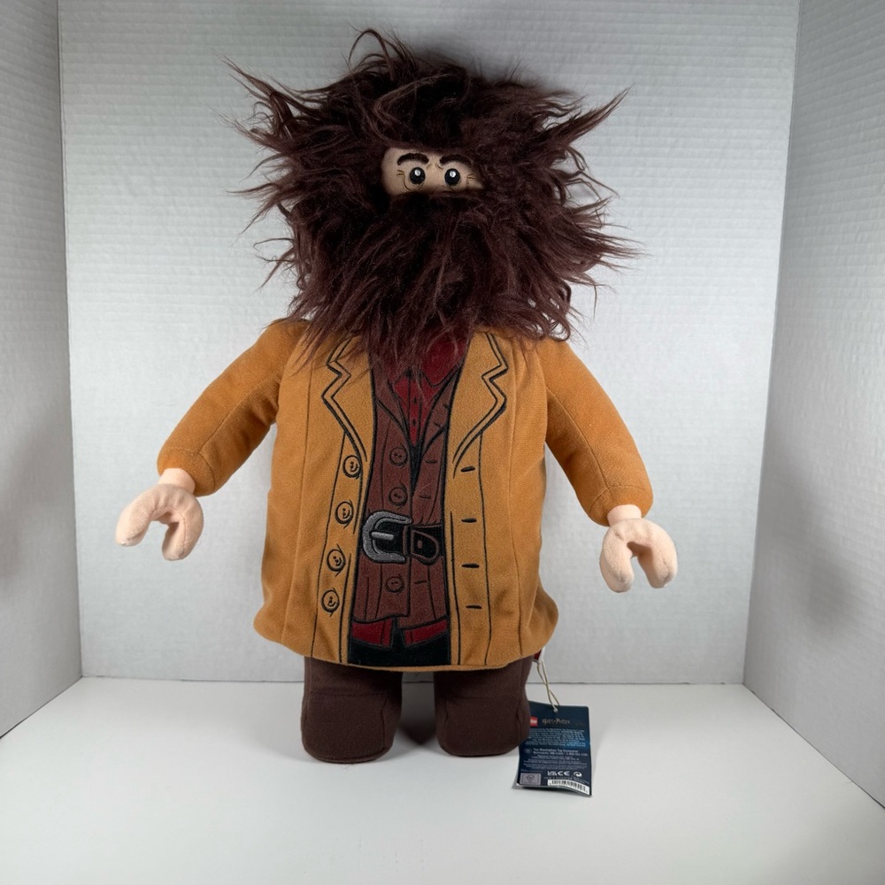 NWT LEGO Harry Potter Hagrid Plush 15”